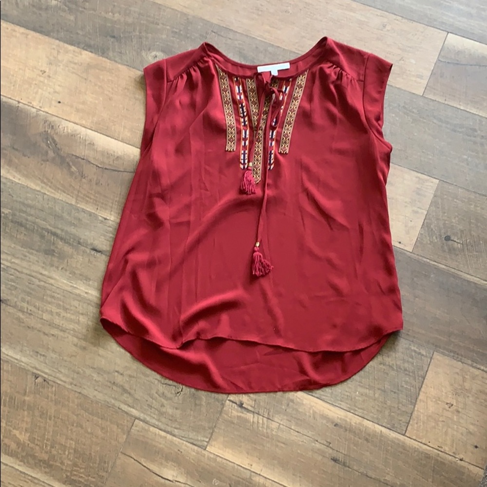 Red tank